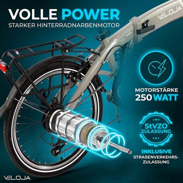 VELOJA E-Bike Klapprad: Bild 2