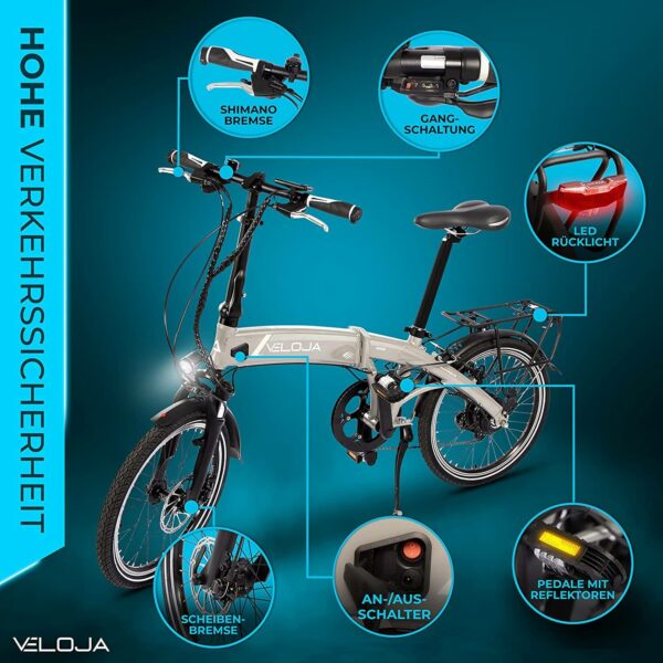 VELOJA E-Bike Klapprad: Bild 4